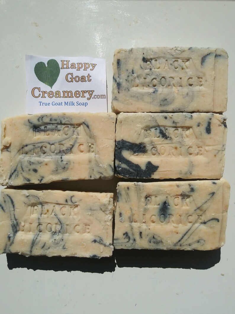 5 Bars Goat Milk Soap Free Shipping Bundle -3 or 6 ounce bars Your Choice