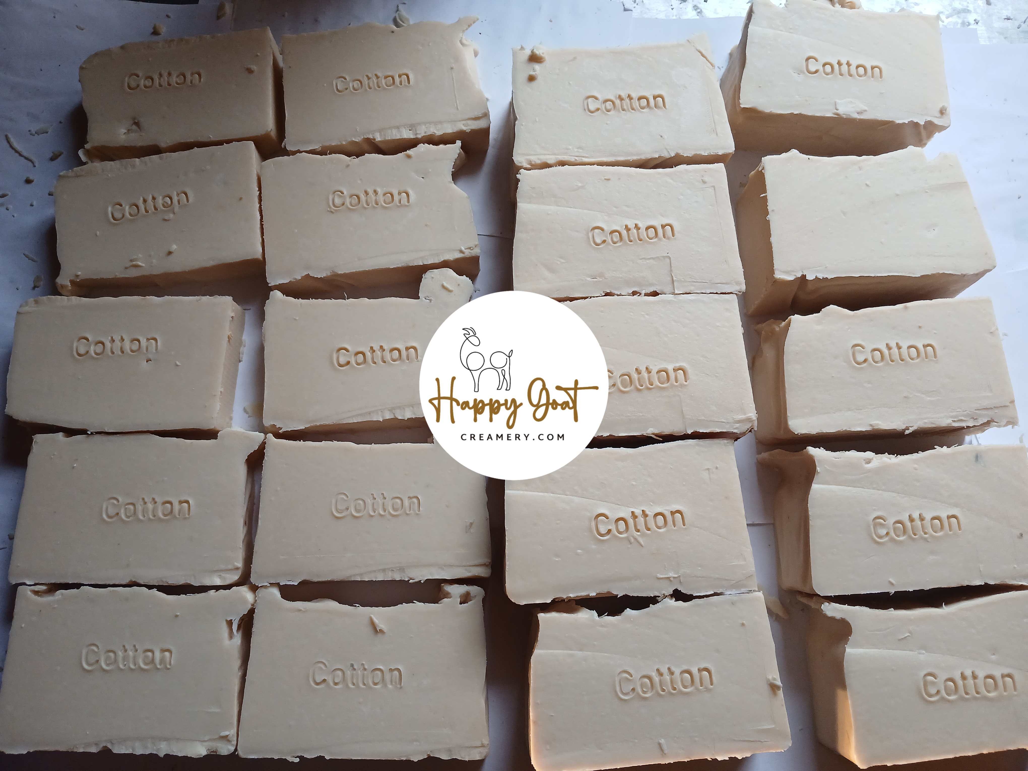 COTTON Goat Milk Soap Happy Goat Creamery 