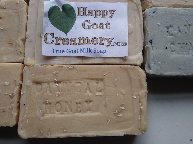 30 Bars Goat Milk Soap Free Shipping Bundle -3 or 6 ounce bars Your Choice