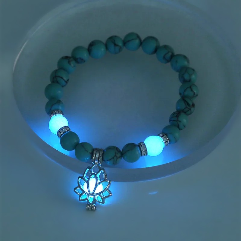 Bracelet lumineux lotus