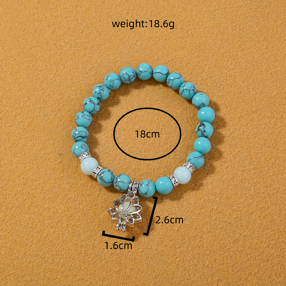 Bracelet lumineux lotus