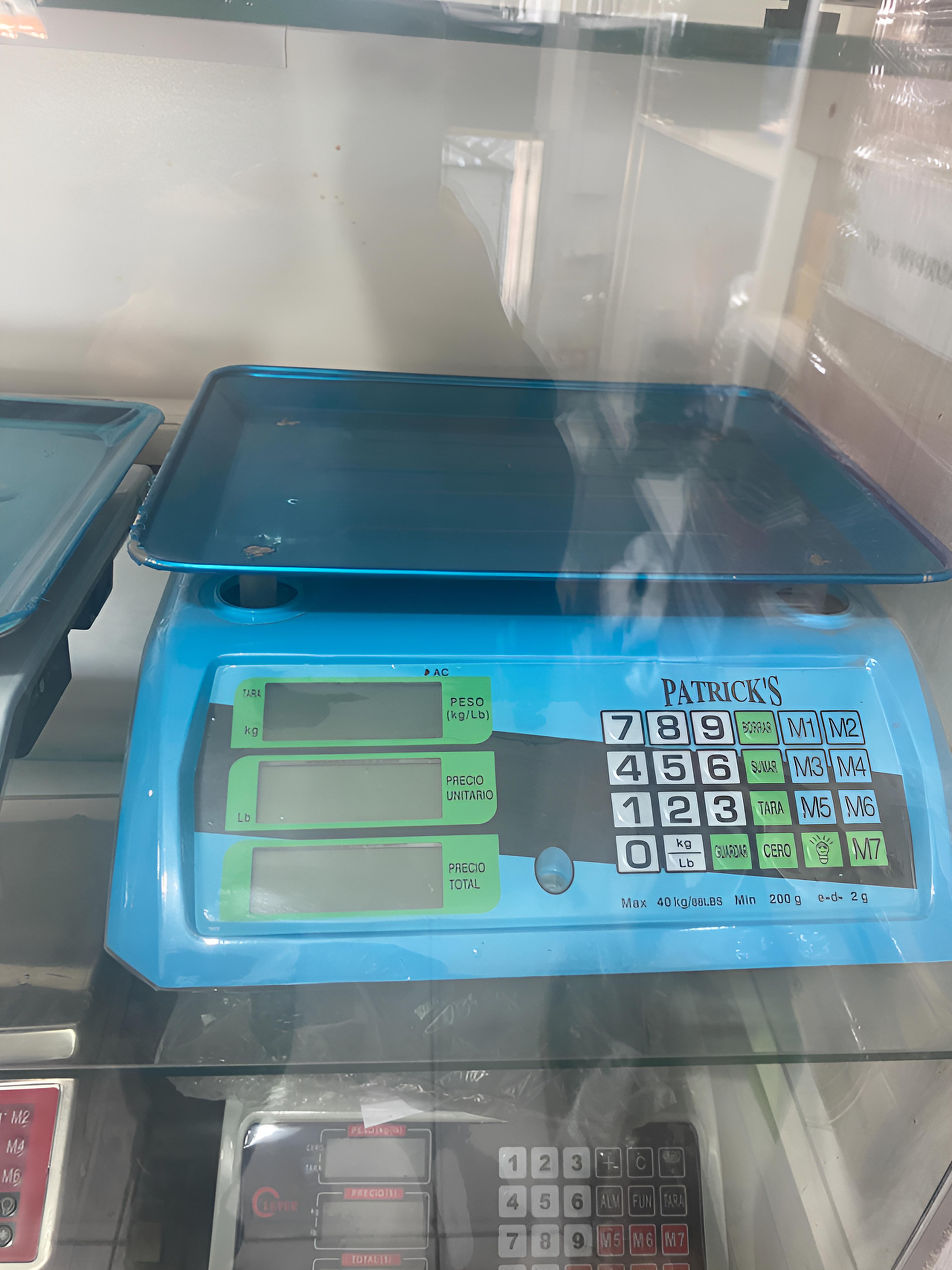 Balanza Comercial Patrick (con pedestal) en 40kg