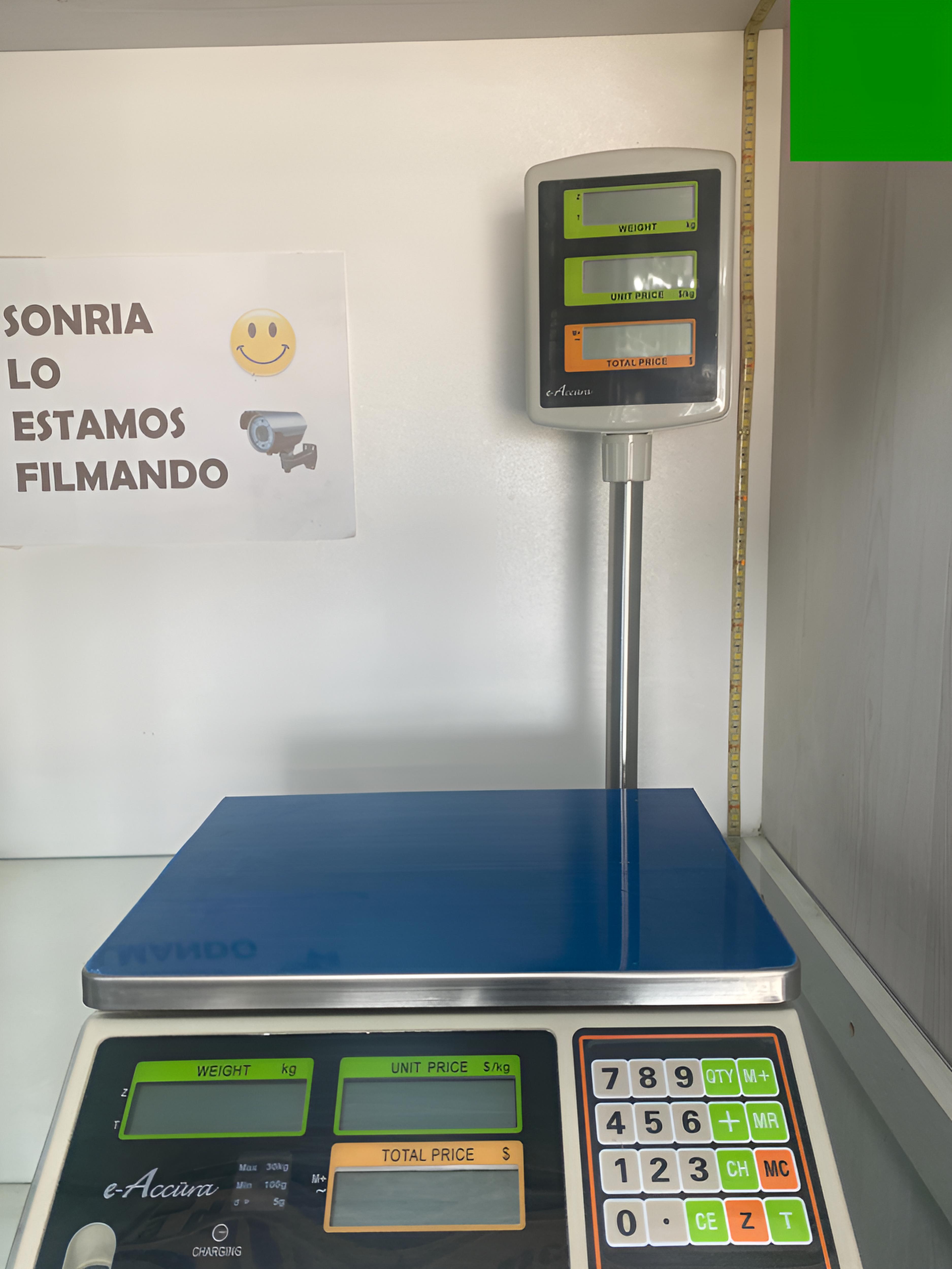 Balanza Comercial e-Accura (Doble Pantalla) en 30kg