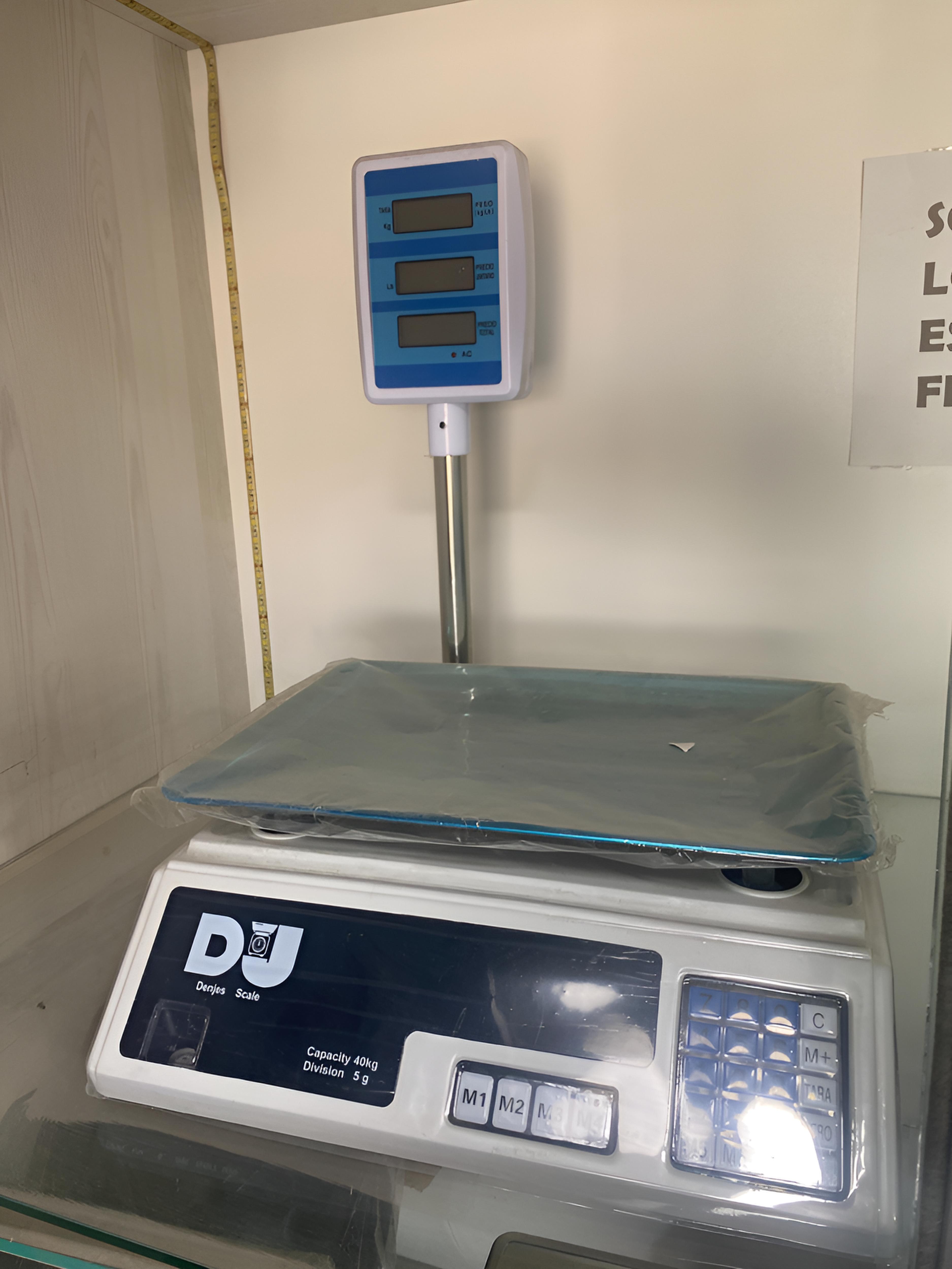 Balanza Comercial Denjes Scale (Doble Pantalla) en 40kg