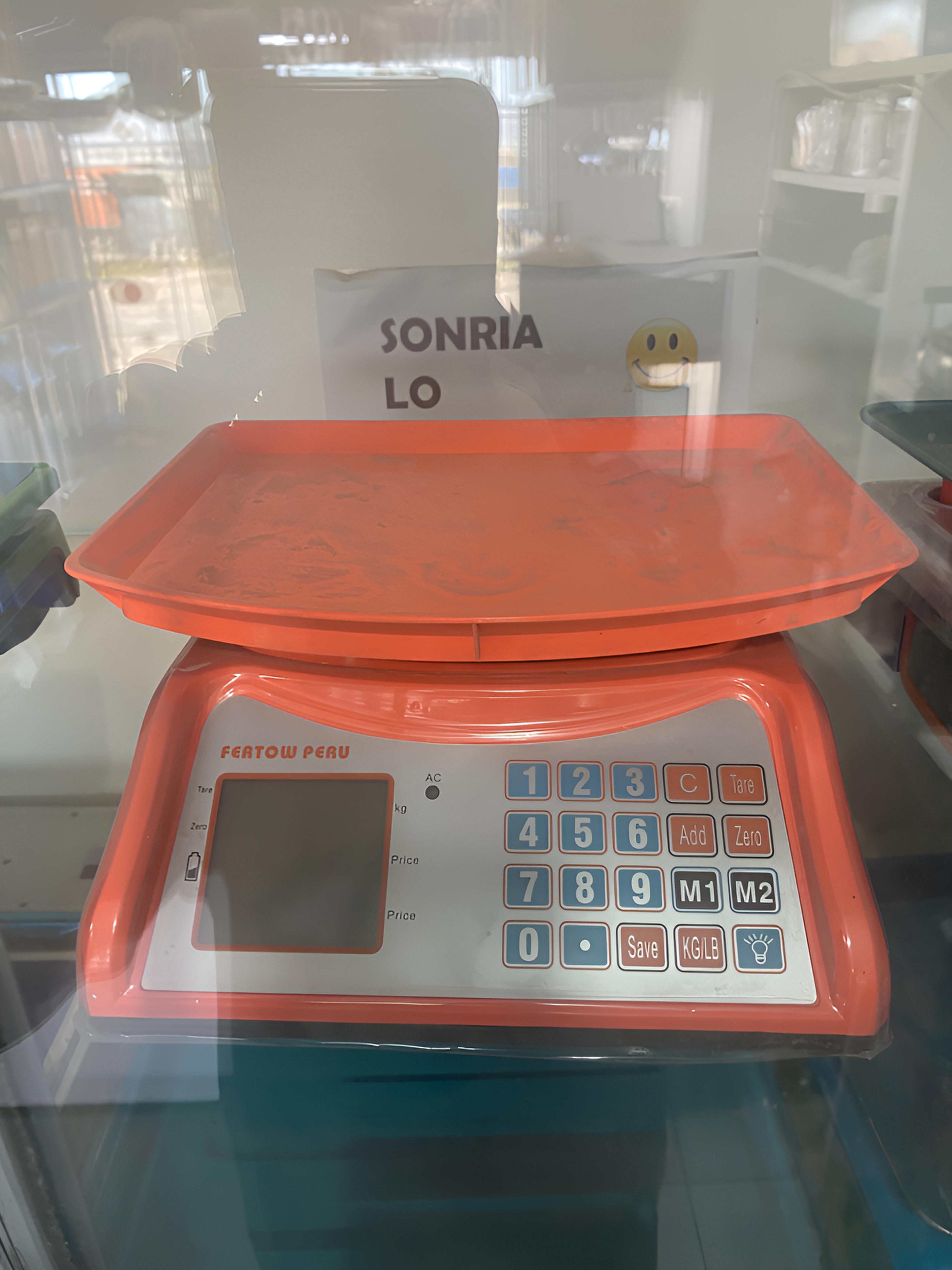 Balanza Comercial Fertow Perú (con pedestal) en 30kg