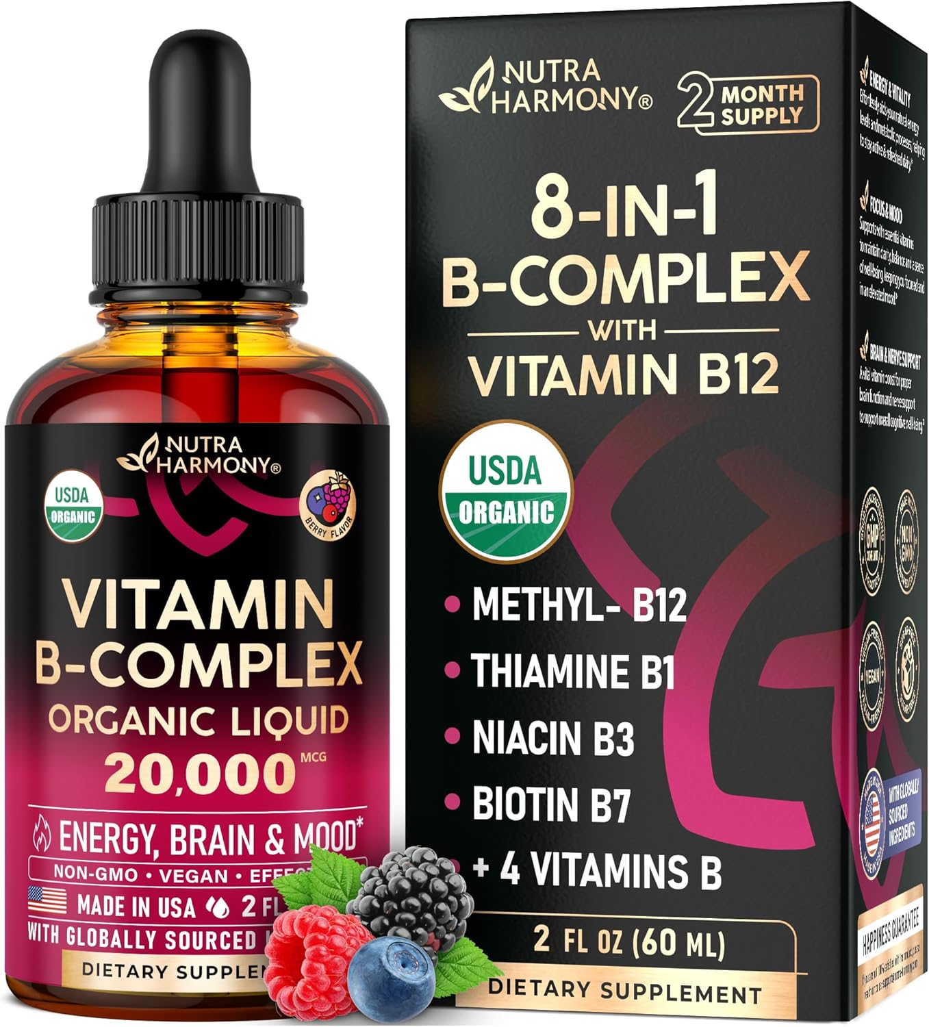 Organic Vitamin B Drops