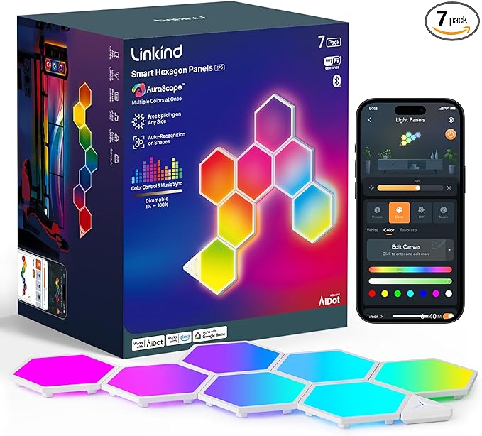 Smart Hexagon Lights