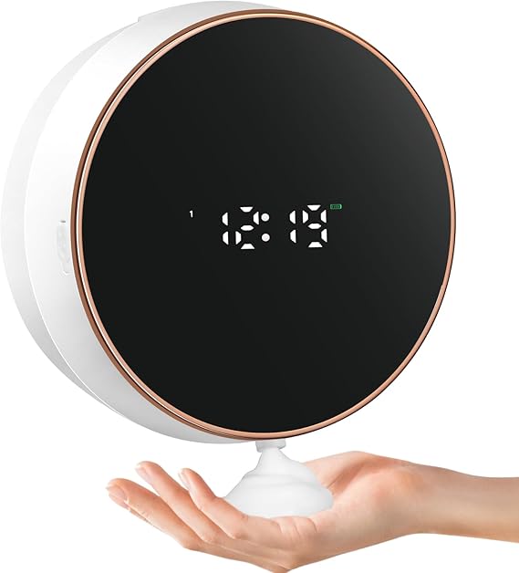 Automatic Smart Soap Dispenser with Clock