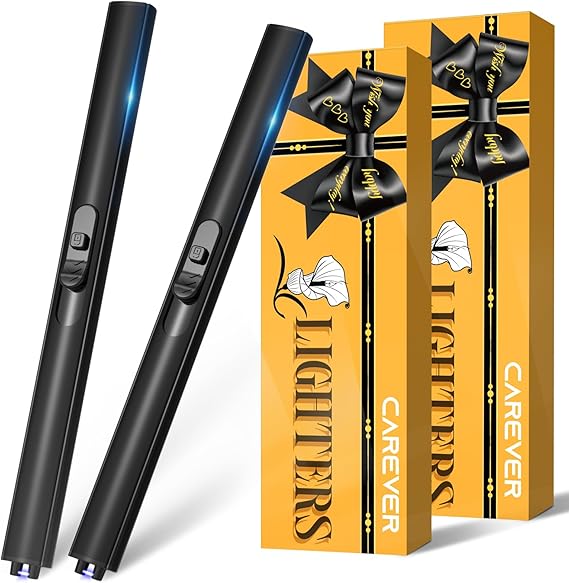 Electric Plasma Arc Lighters (2-Pack)