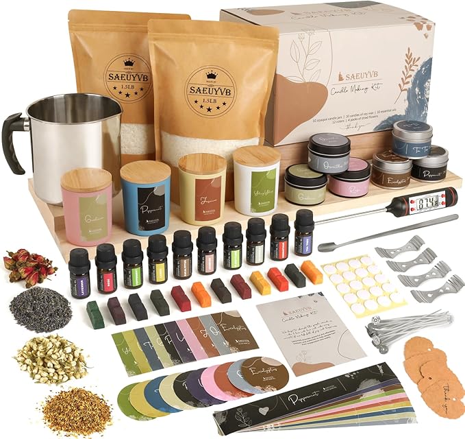 SAEUYVB Candle Making Kit