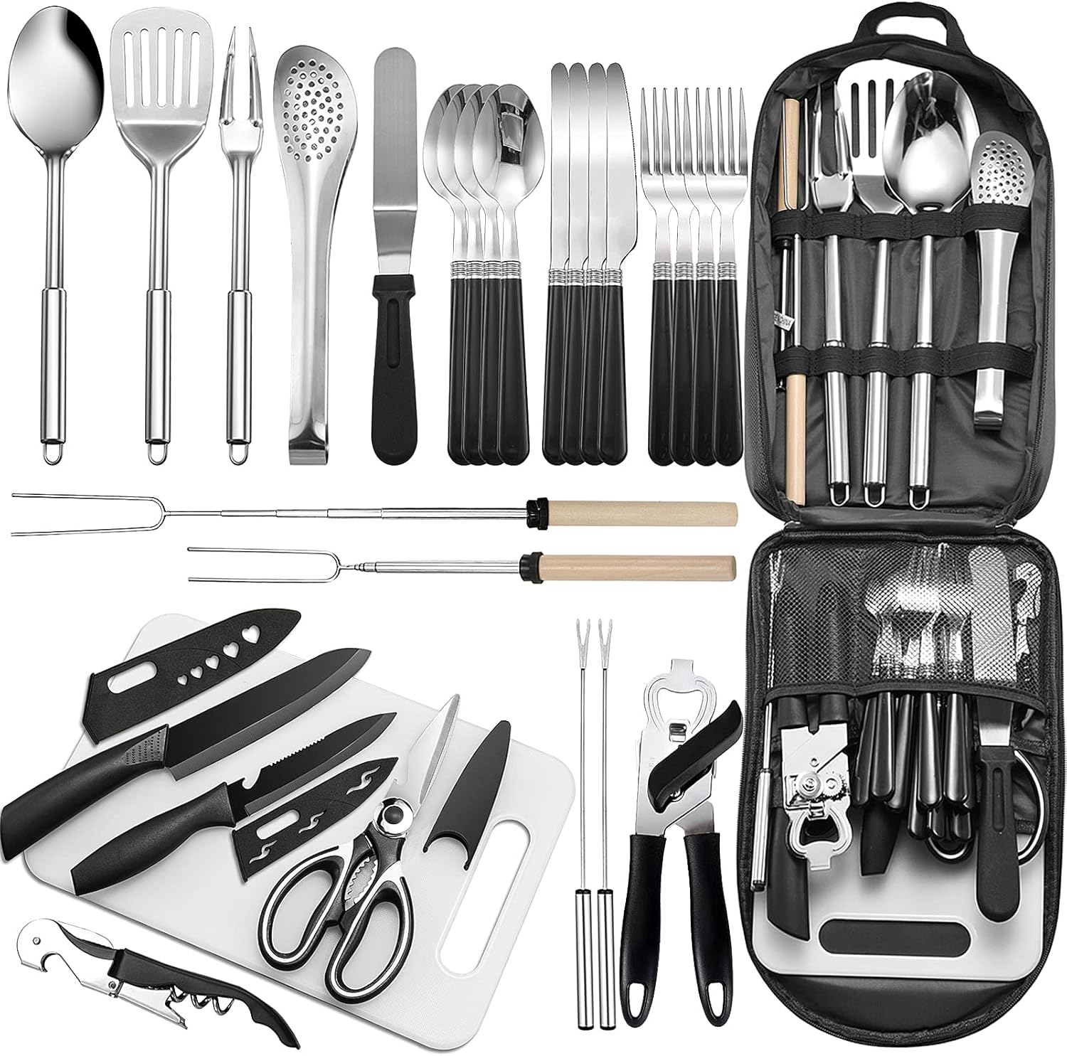 Portable Camping Kitchen Utensil Set