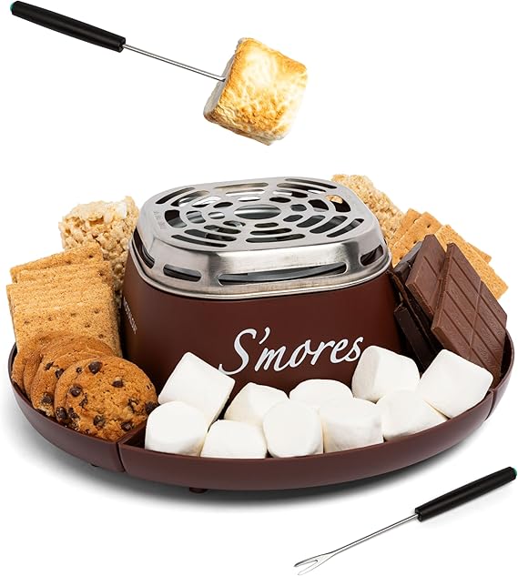 Nostalgia Tabletop Indoor Electric S’mores Maker