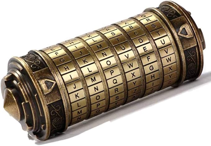 The Da Vinci Code Cryptex Puzzle Box