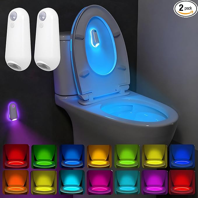 Toilet Night Light Motion Sensor