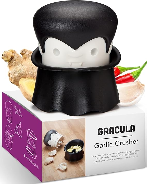 OTOTO Gracula Garlic Crusher and Peeler
