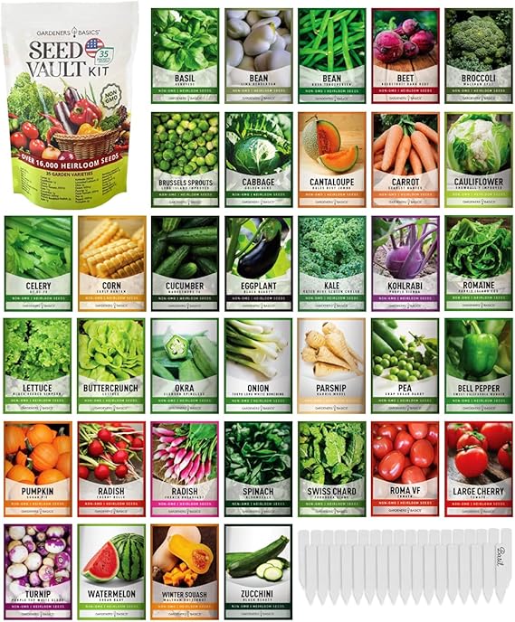 Survival Vegetable Seed Kit