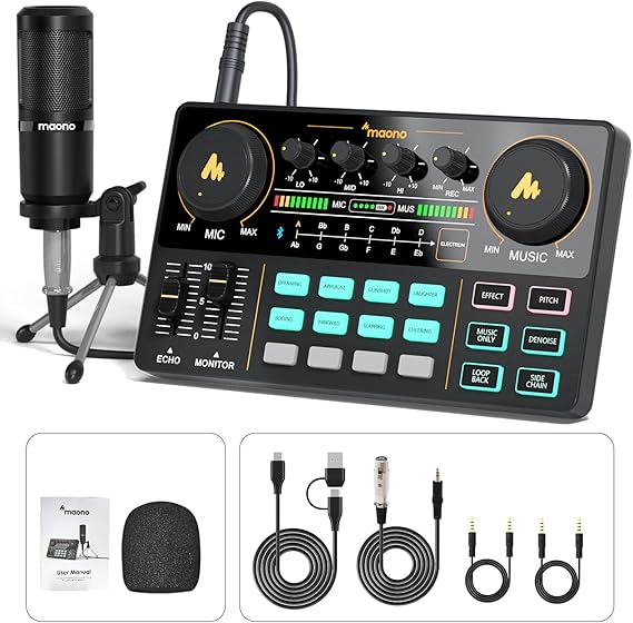 MAONO Podcast Equipment Bundle