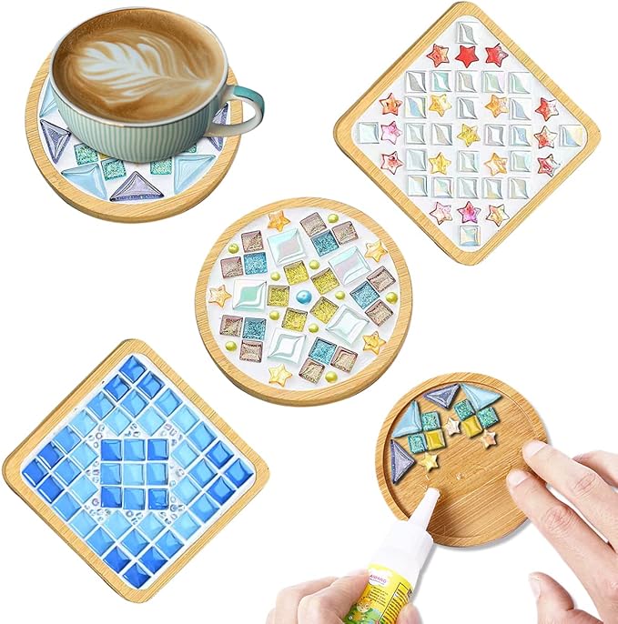 DIY Glass Mosaic Tiles Kit