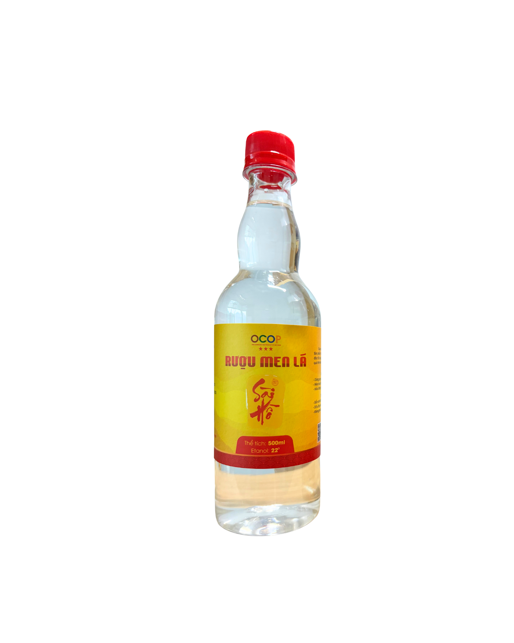 Rượu men lá Sài Hồ 500ml (chai pe.)