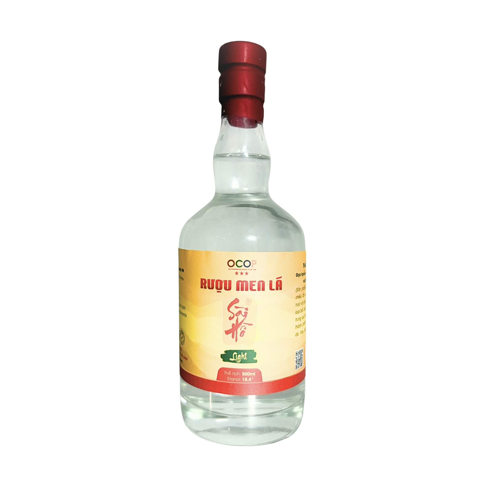 Rượu men lá Sài Hồ light 18* 500ml