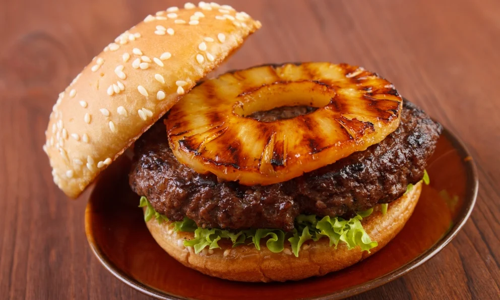 Hamburguesa tropical