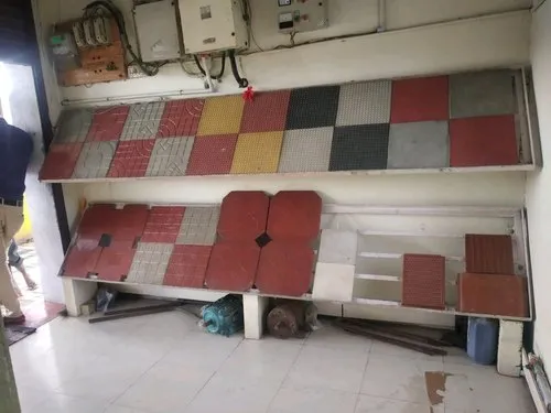 Square Yellow Parking Tile