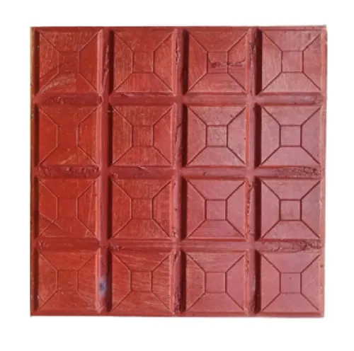 Square Red Parking Tile