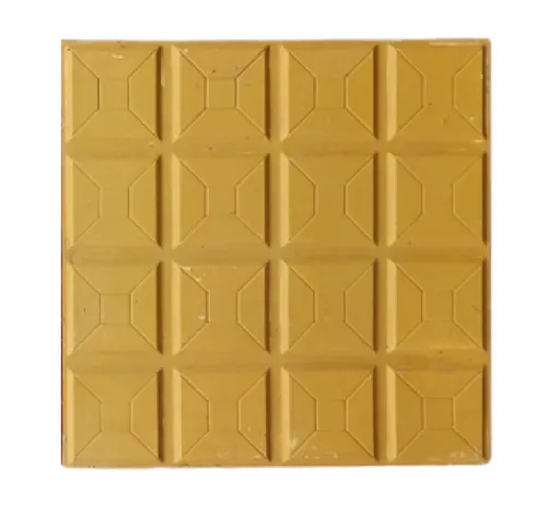 Square Yellow Parking Tile