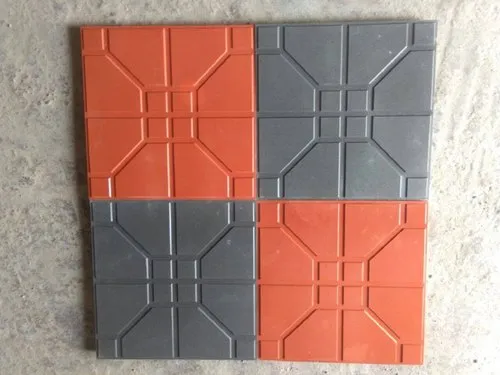 Square Yellow Parking Tile