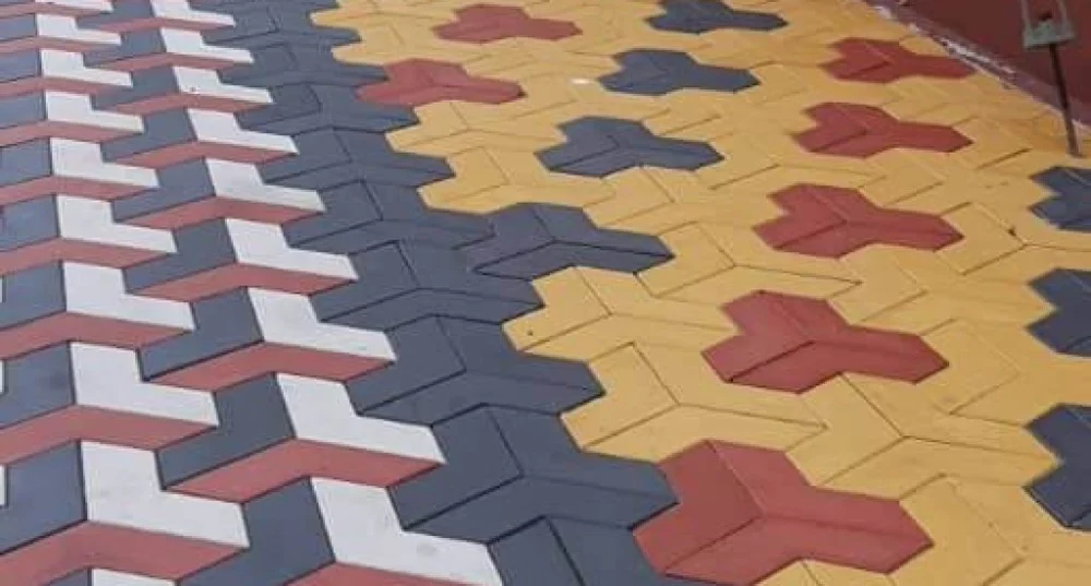 Interlocking Cement Paver Block