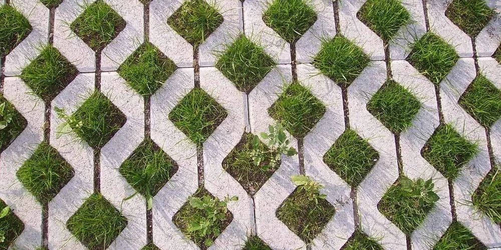 Concrete Grass Paver Block