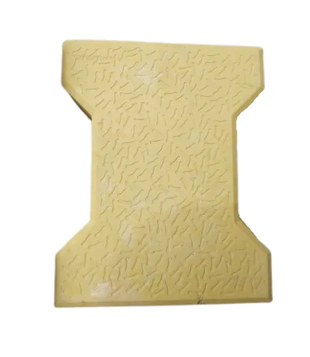 Yellow I Shape Paver Block