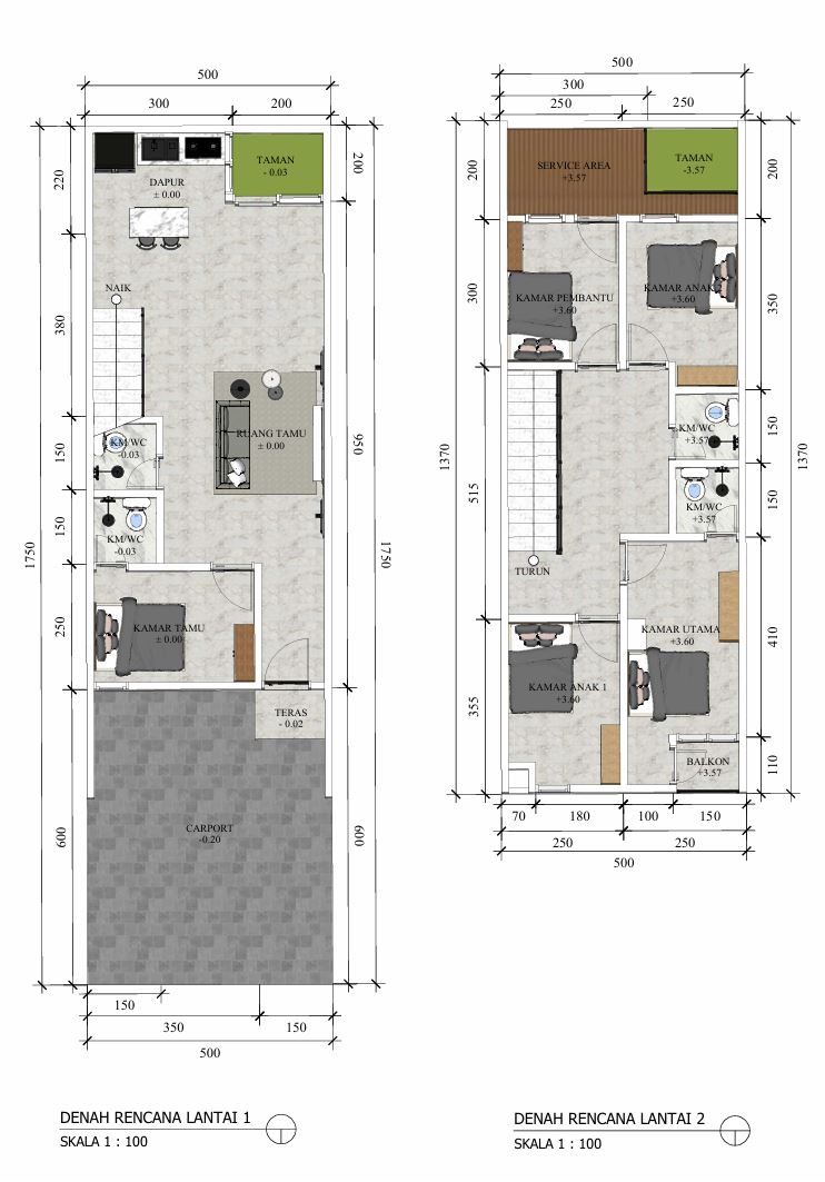 Rumah Minimalis 2 Lantai