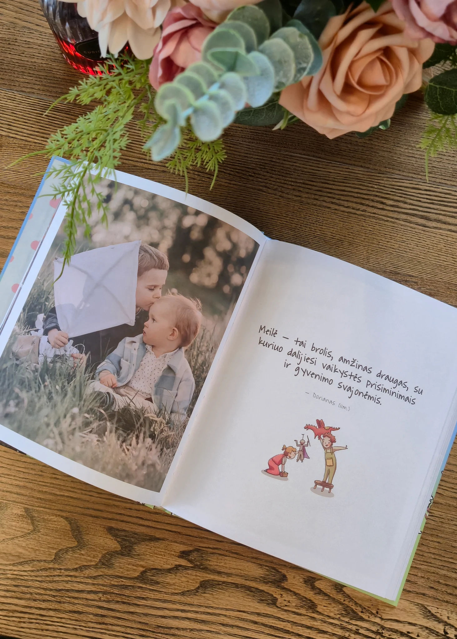 Knyga "Meilė Lietuvos vaikų akimis"