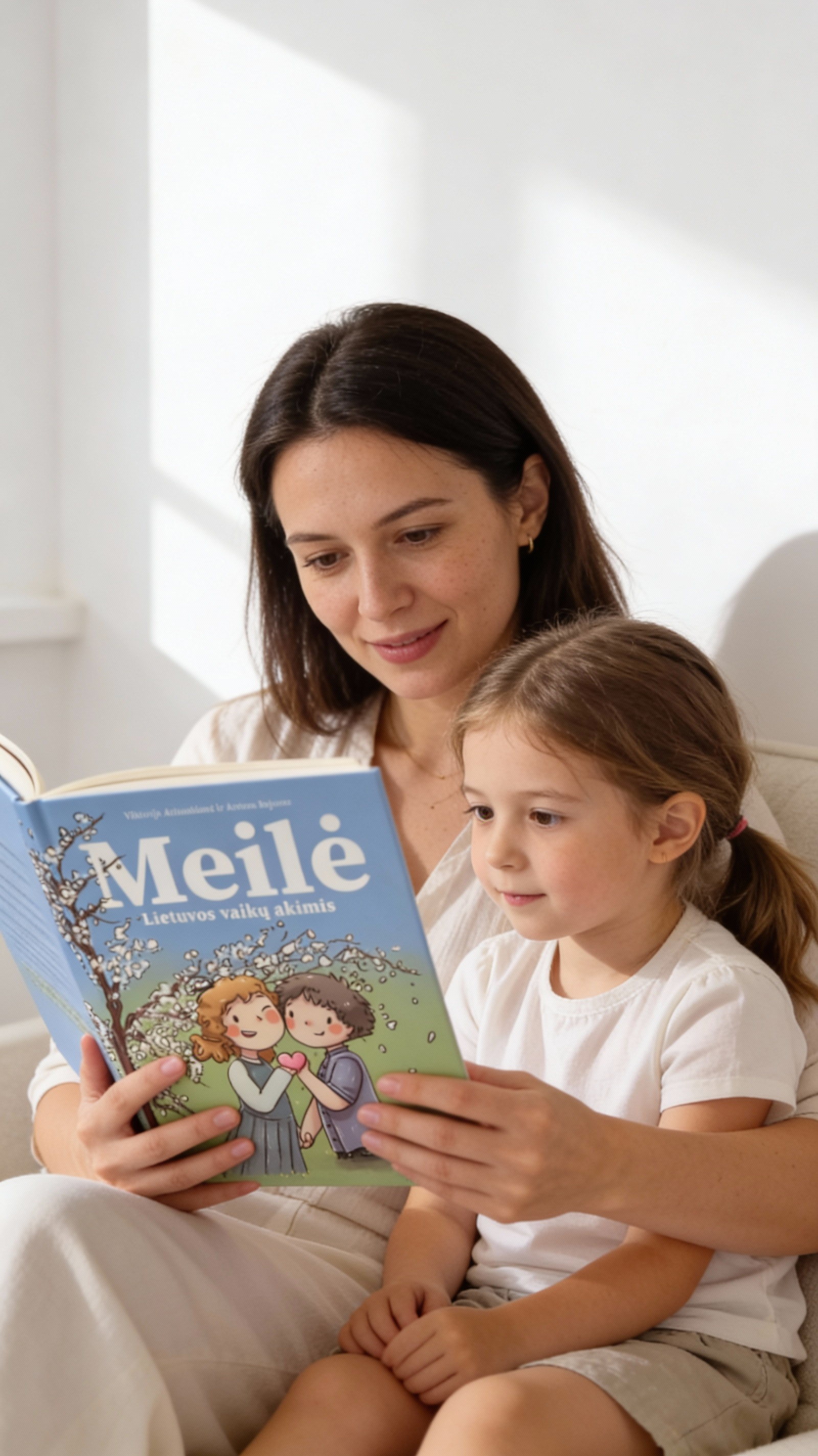 Knyga "Meilė Lietuvos vaikų akimis"