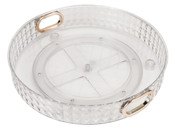 Round Clear Serving Tray