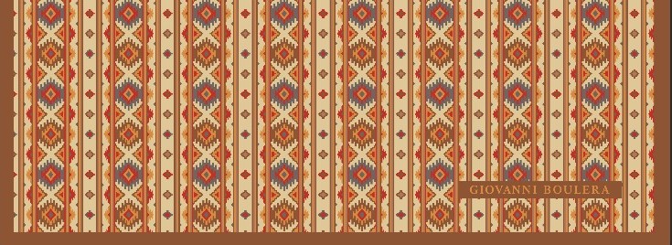 Sofistike Doğu Desenleriyle Harmanlanmış Twill İpek Eşarp