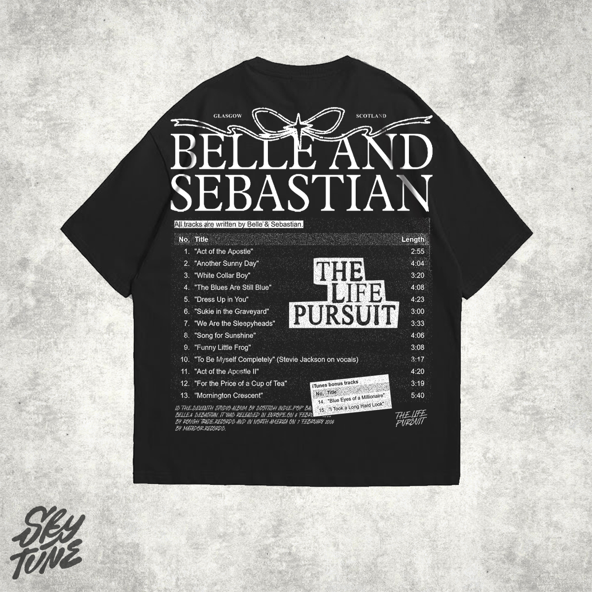 Belle And Sebastian Bootleg T-Shirt
