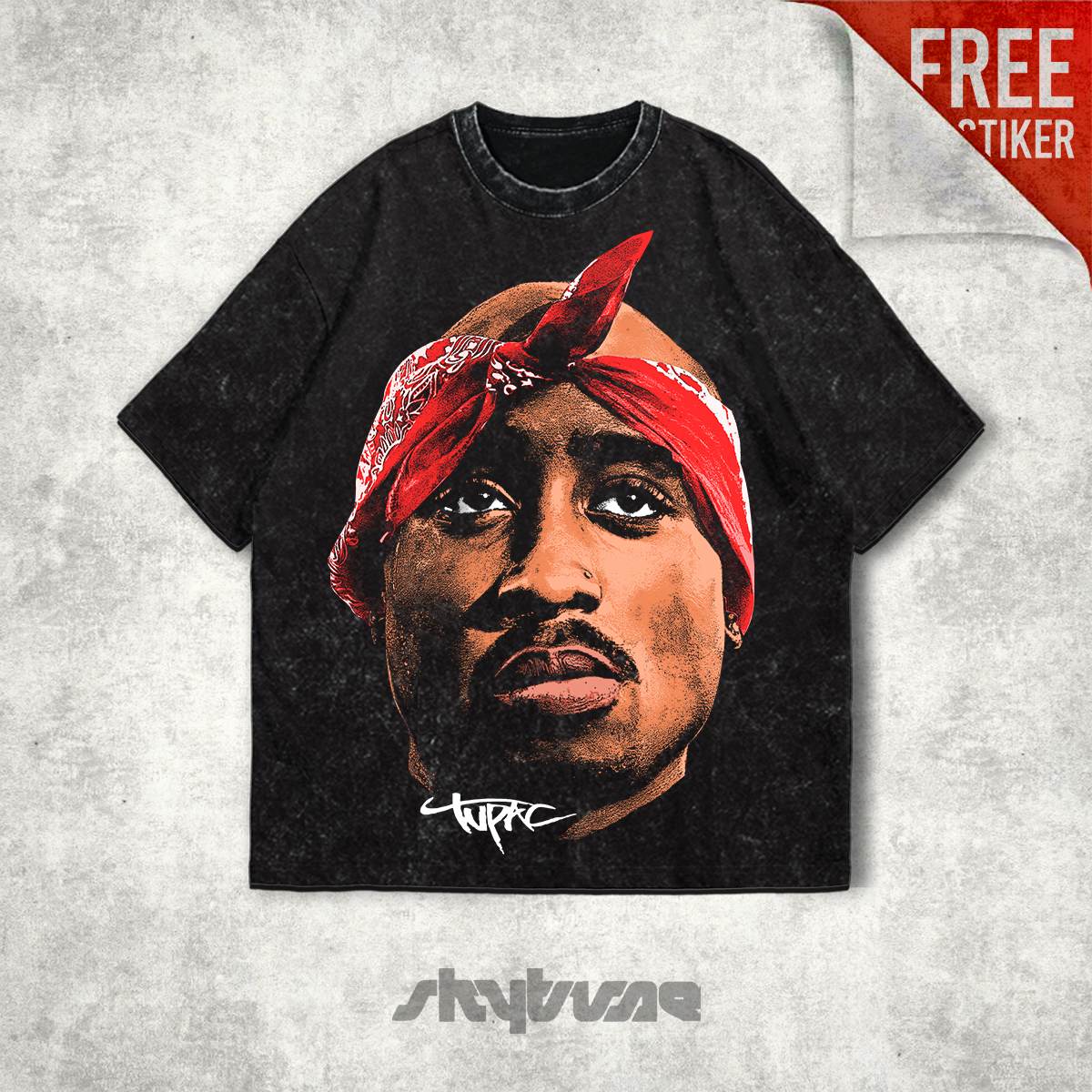 Tupac Hip Hop Bootleg T-Shirt