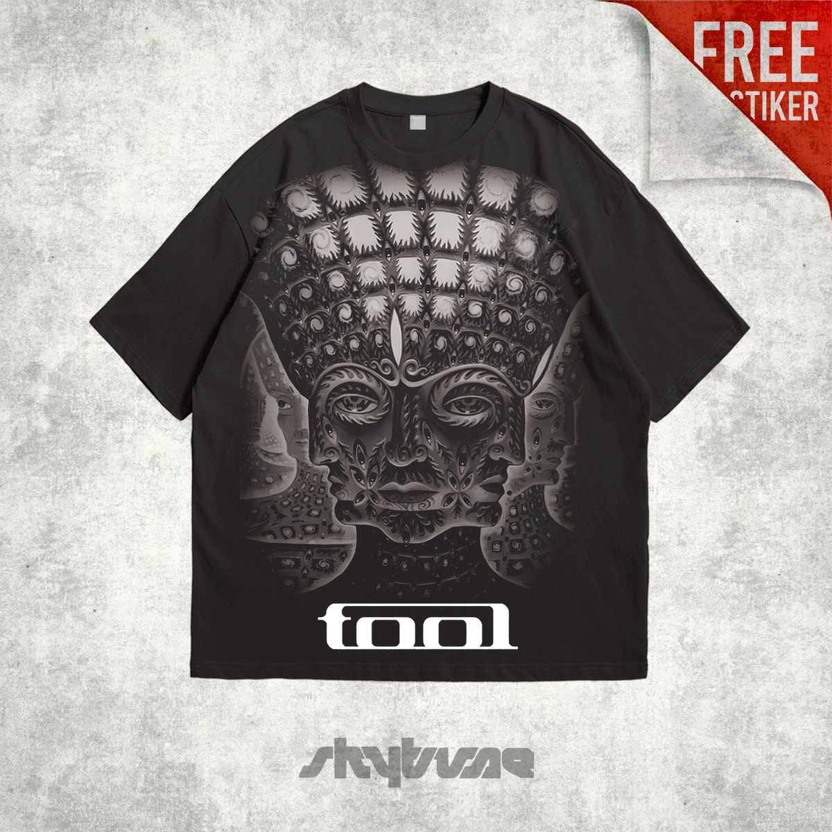 Tool Band 10.000 Days Skull T-Shirt