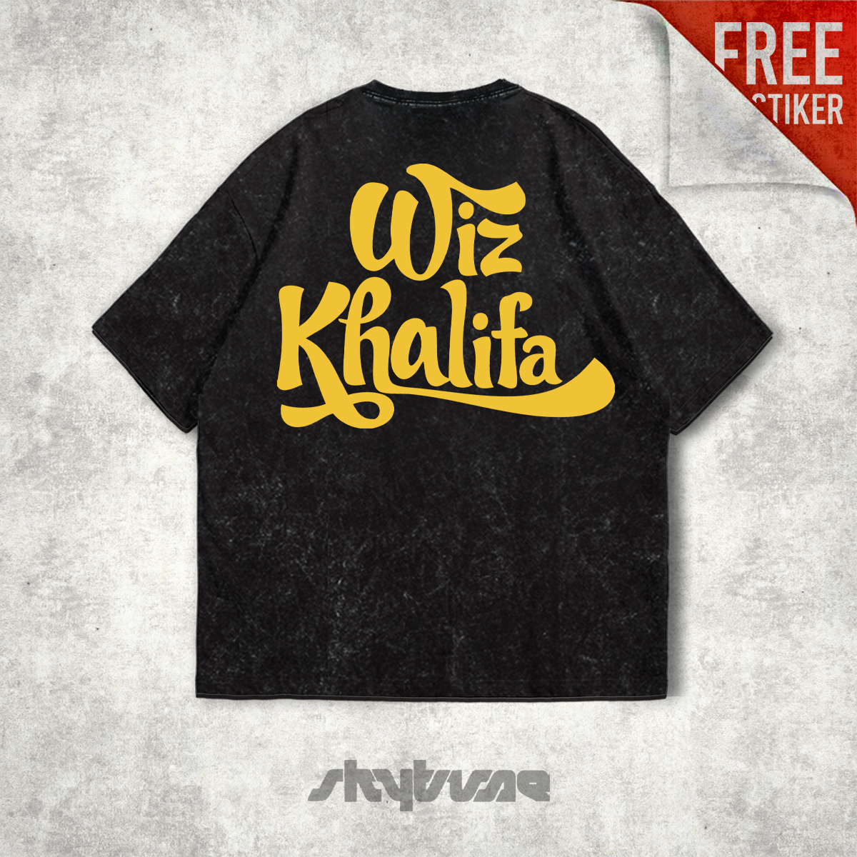 Wiz Khalifa Oversized T-Shirt