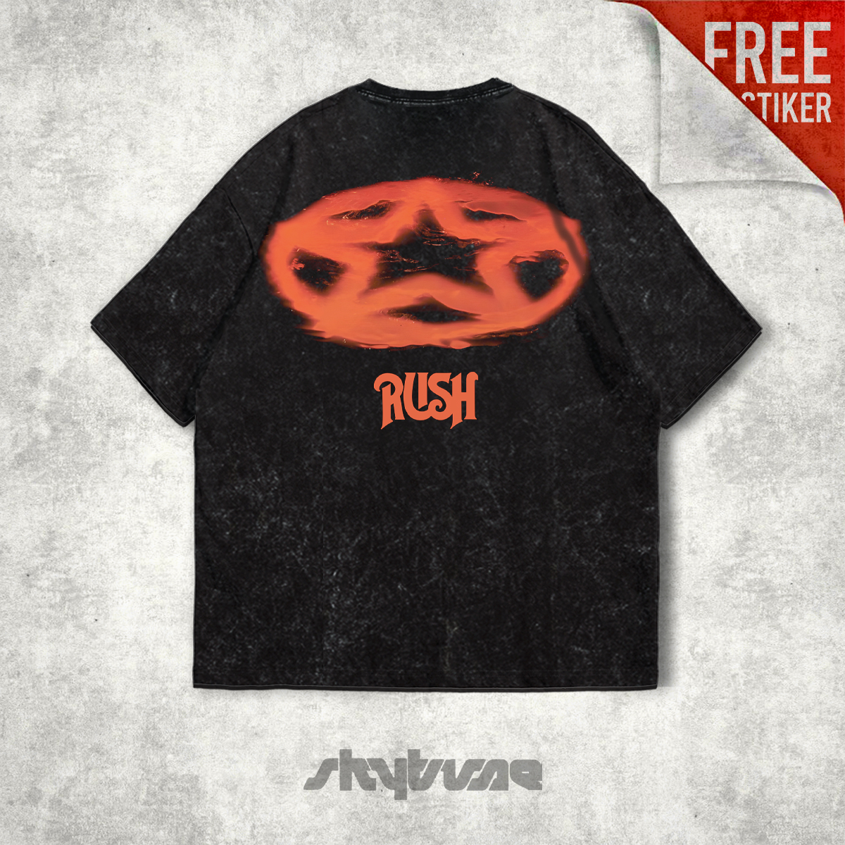 Rush Band Bootleg Starman T-Shirt