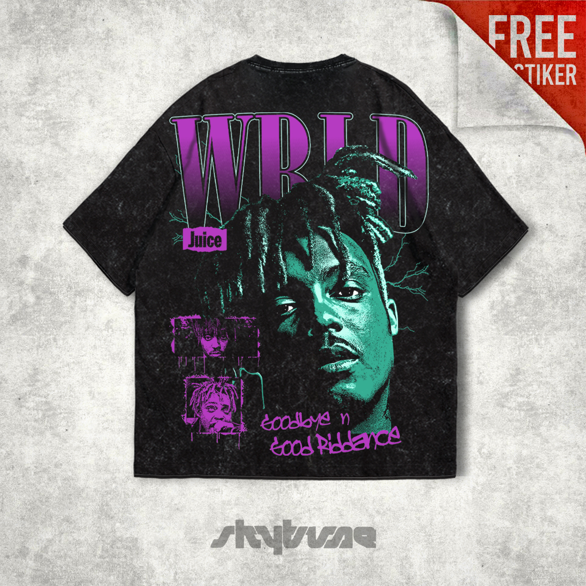 Juice WRLD Hip Hop Bootleg T-Shirt