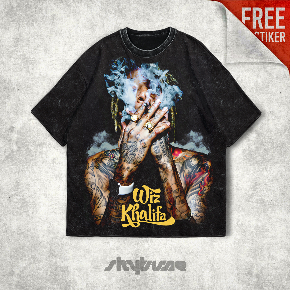Wiz Khalifa Oversized T-Shirt