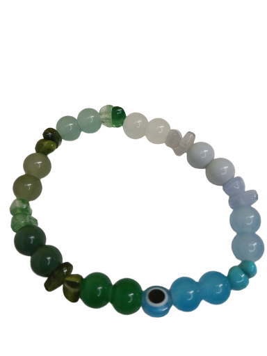 Beaded Evil Eye Bracelet