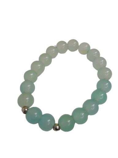 Aquamarine Beaded Bracelet