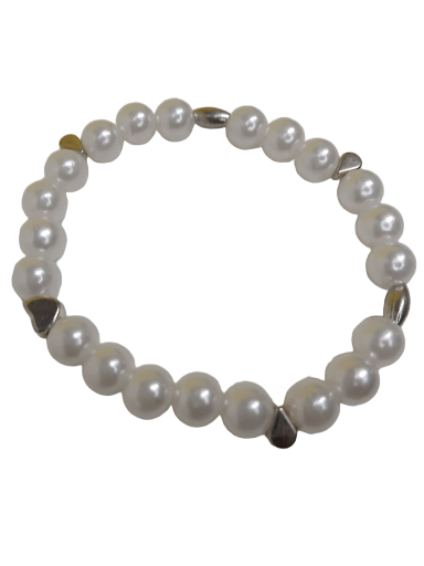 Elegant Pearl Bead Bracelet