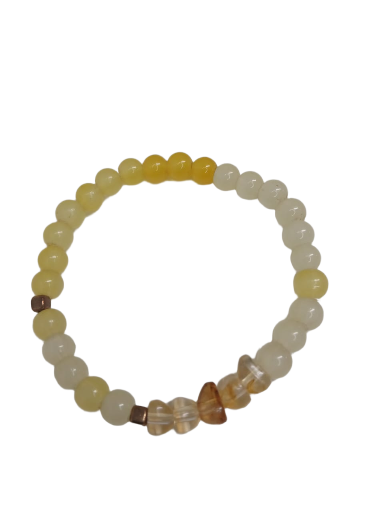 Yellow Bead Bracelet