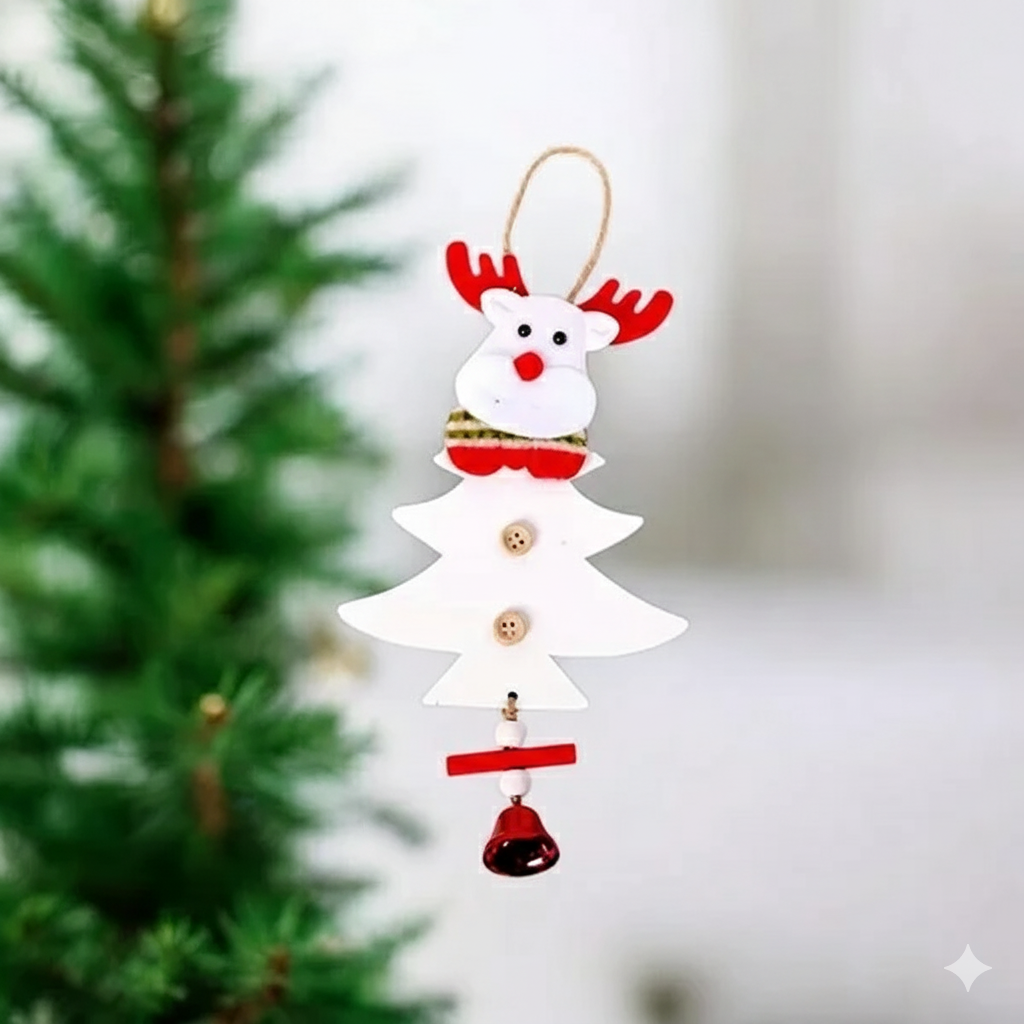 Adorno navideño de reno