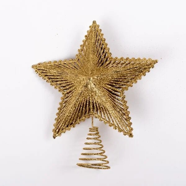 Estrella brillante dorada